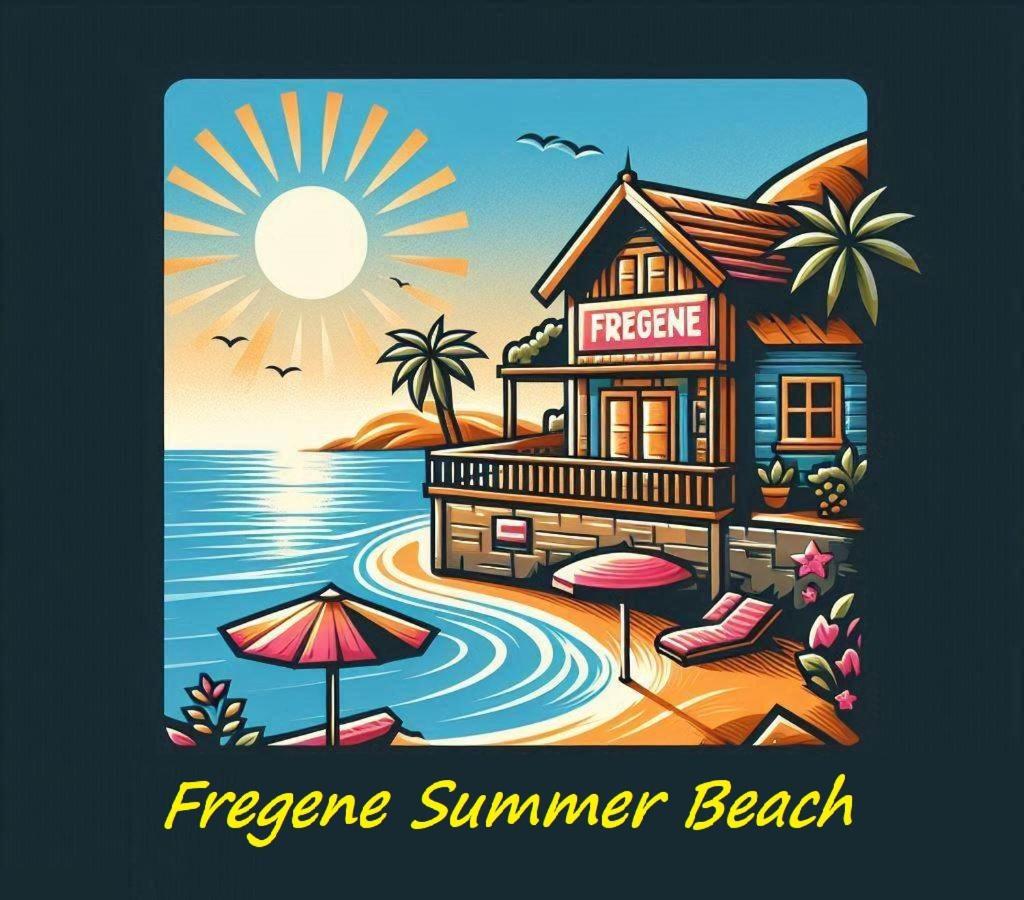 Fregene Summer Beach Fregenae Bagian luar foto